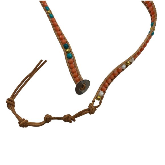 Wrap Bracelet Beads & Leather - Picture 3 of 4